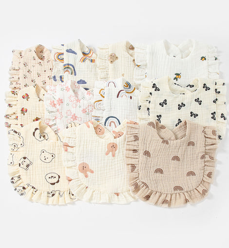 Baby Cotton Printed Gauze Bib